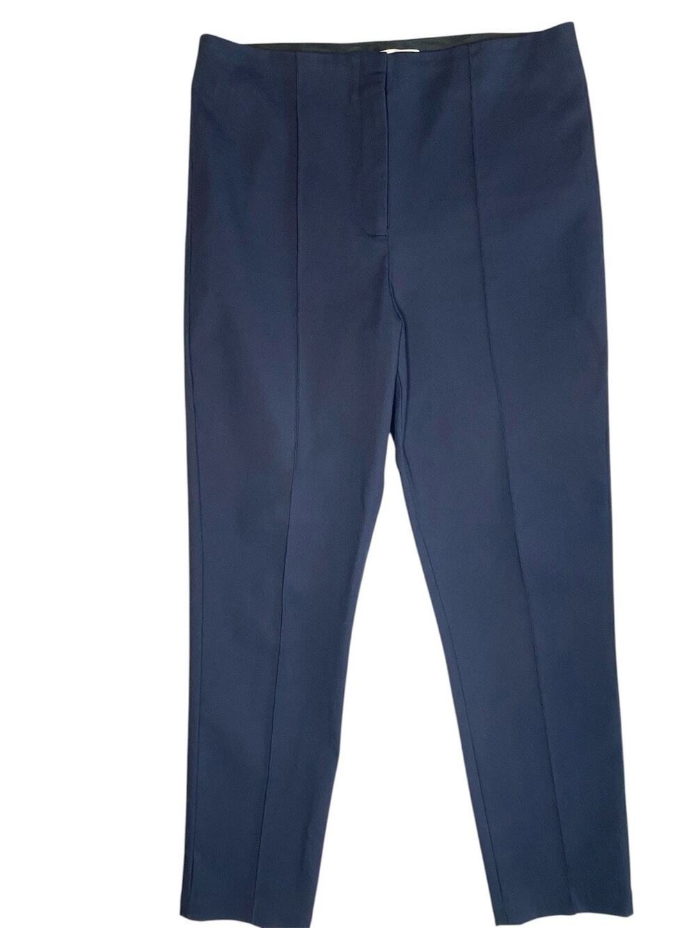 Diane Von Furstenberg Pants Womens Size 12 Classic Blue Old Money Preppy Office